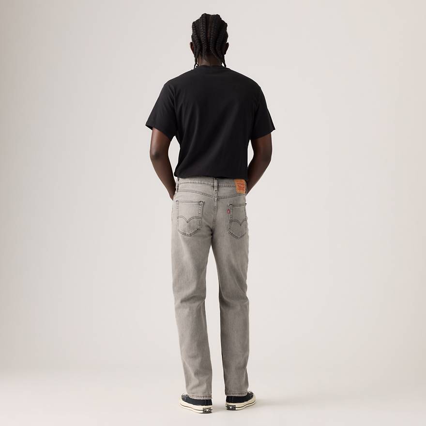 Мужские джинсы Levi's 514 Straight Fit Cut, серый — фото 3