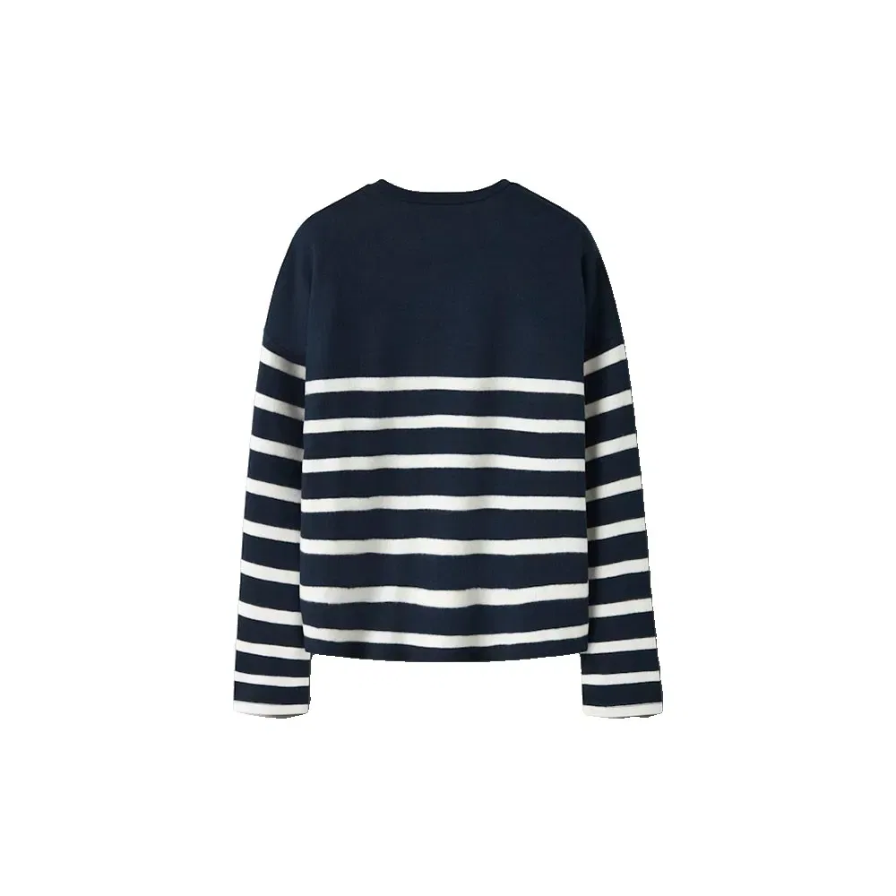 Детский свитер для девочек с вышивкой Line Ps Name it, Blue — фото 2