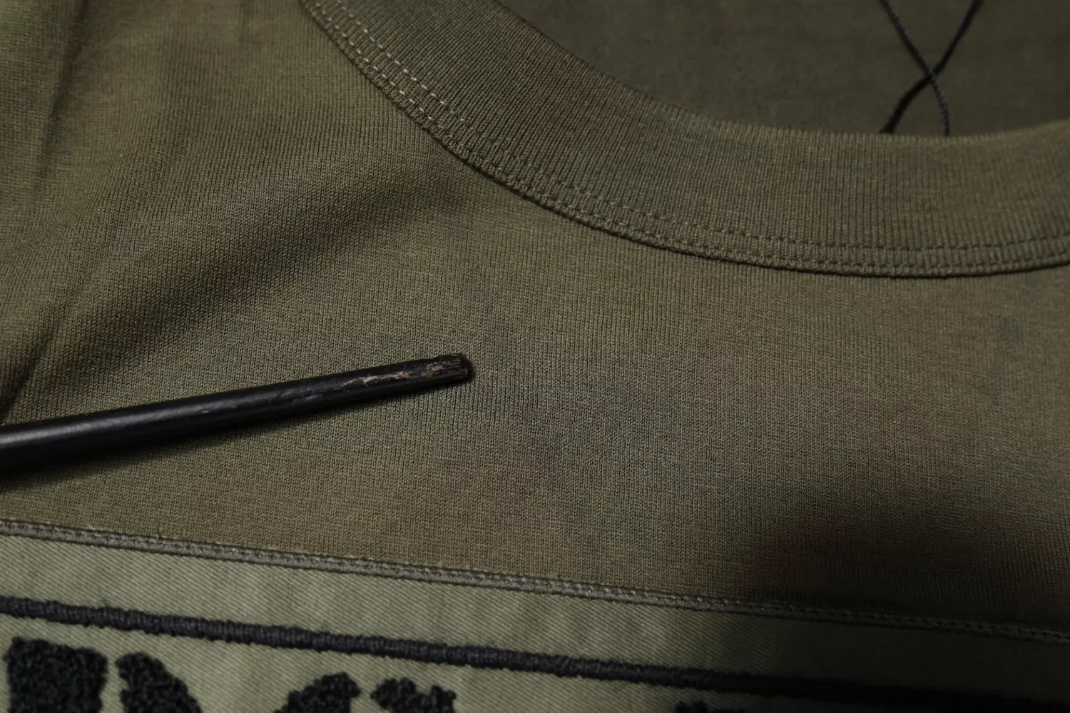 Мужская футболка с принтом логотипа Army Green DG Love Cotton Crew Neck Dolce & Gabbana, Dark Green