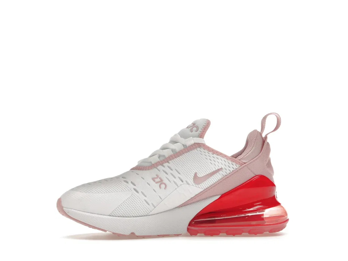 Детские кроссовки с амортизацией Nike Air Max 270 Nike, White Pink Salt Glaze — фото 3