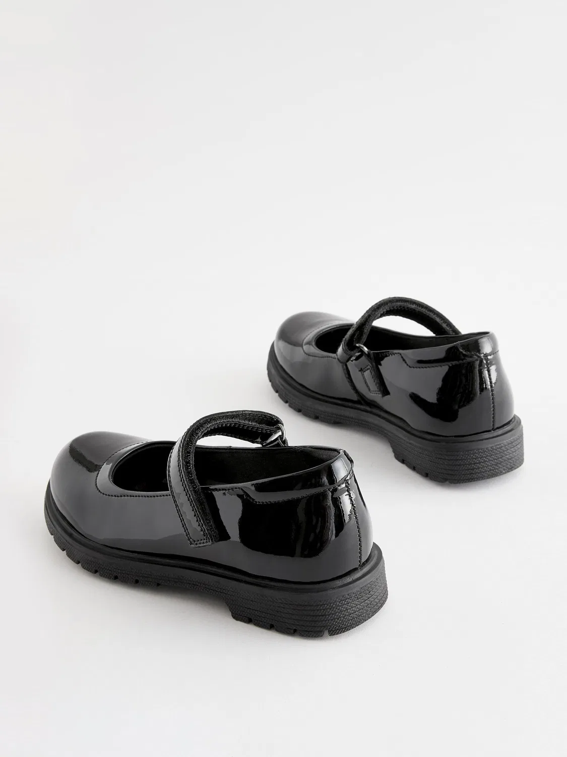 Туфли Мэри Джейн на широкую ногу, кожа Next, Black Patent — фото 3