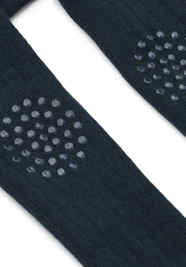 Комплект из 3 колготок с антискольжением, хлопок, Tinyone, Navy Blue, темно-синий — фото 4