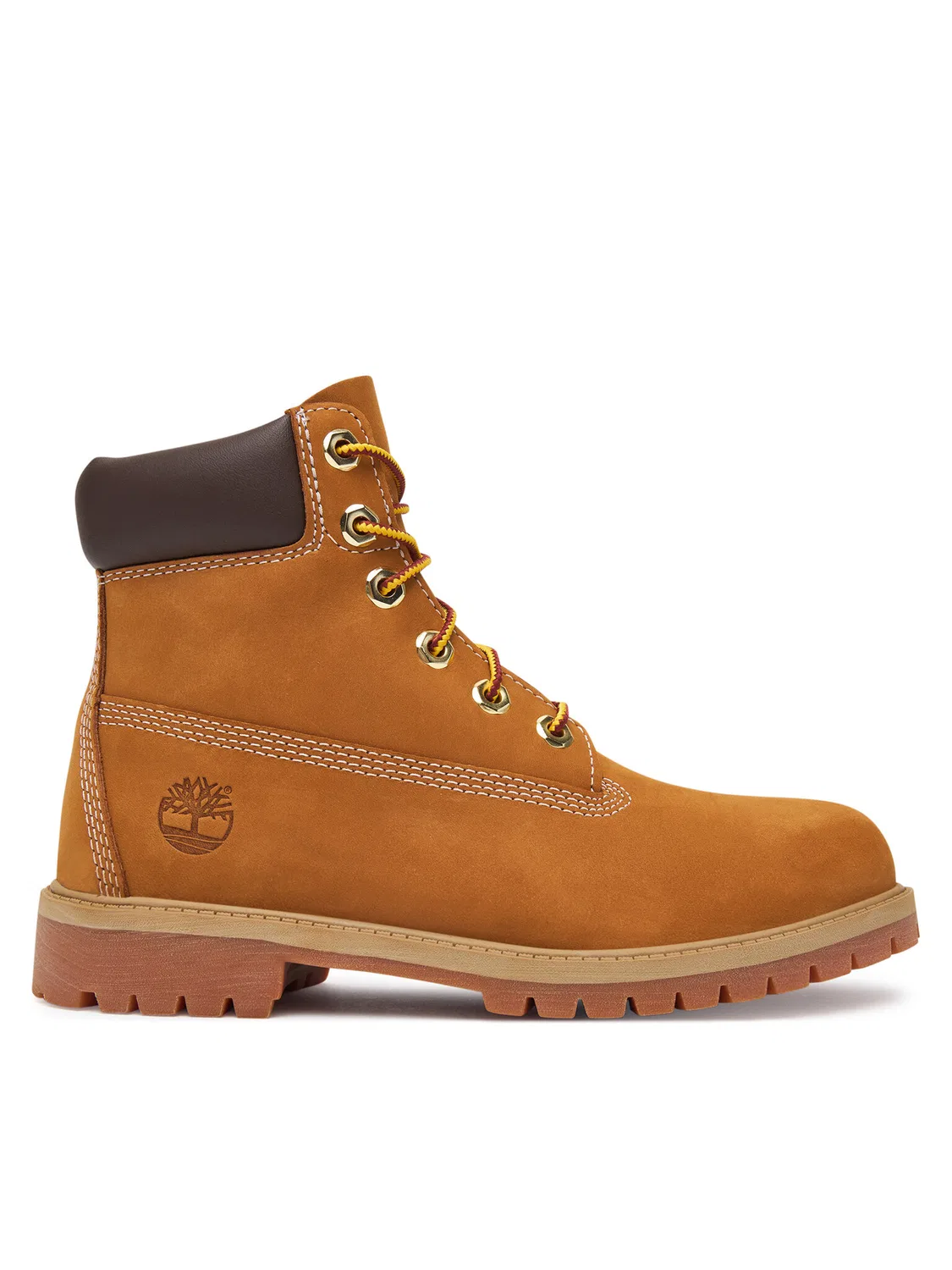 Ботильоны на шнуровке для мальчика In Premium Wp Boot Timberland, желтый