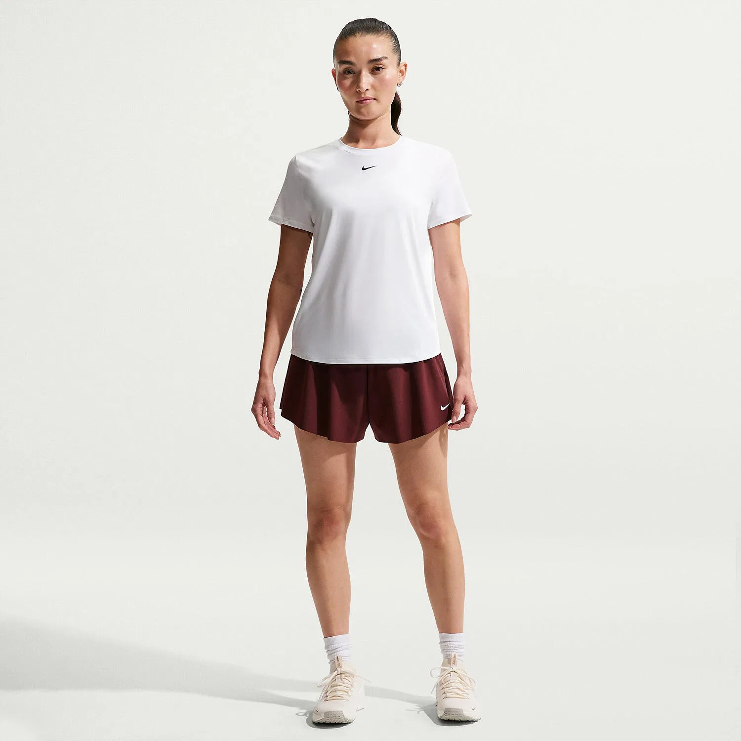 Женский топ без рукавов NK One Classic DF SS Top Nike, Bunt