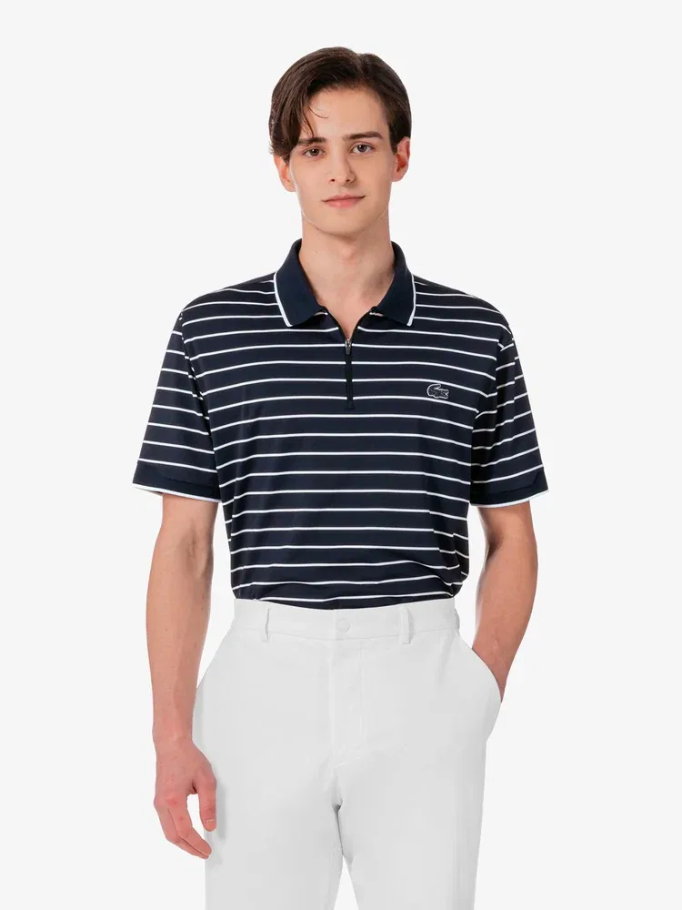 Футболка поло с полузастежкой LACOSTE, Navy