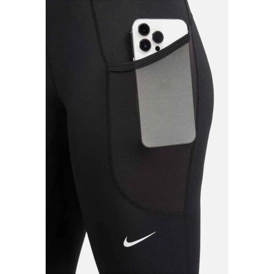 Женские леггинсы Nike Pro 365 Mid-rise 7/8 Tight с карманом, Черный