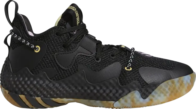 

Кроссовки Adidas Harden Vol. 6 J 'Black Marbled', черный