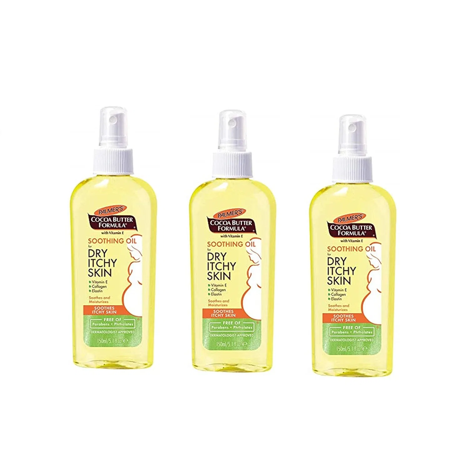 Масло для тела успокаивающее Palmer's Cocoa Butter Formula, 452.47 мл, 3 шт — фото 3