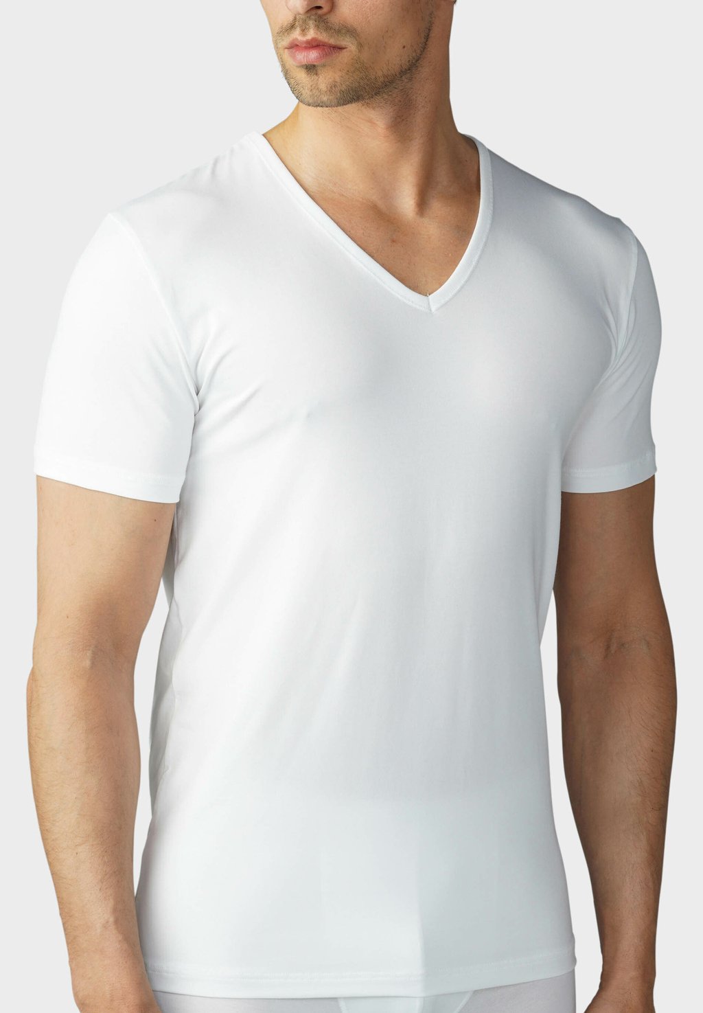 

Базовый слой T-SHIRT V-NECK SERIE DRY COTTON mey, белый
