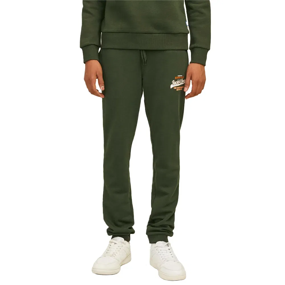 Брюки спортивные Logo Jack & Jones, зеленый