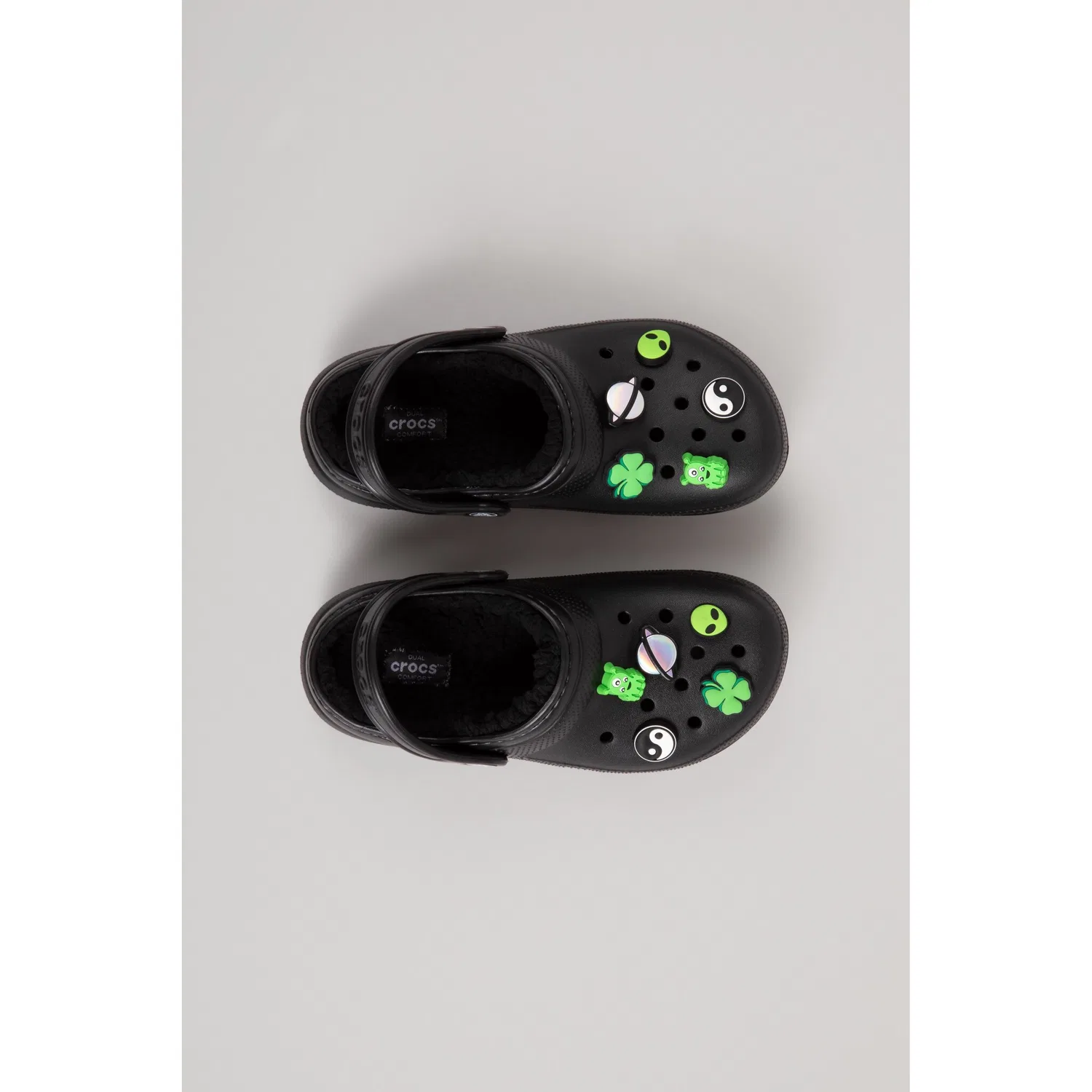 Детские сабо с Warmfutter Crocs, Black — фото 2