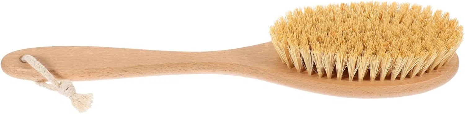 Pretyzoom Прецизиум Body Scrubber для душа, щетка с длинной ручкой, 39x8.5x4.5 см