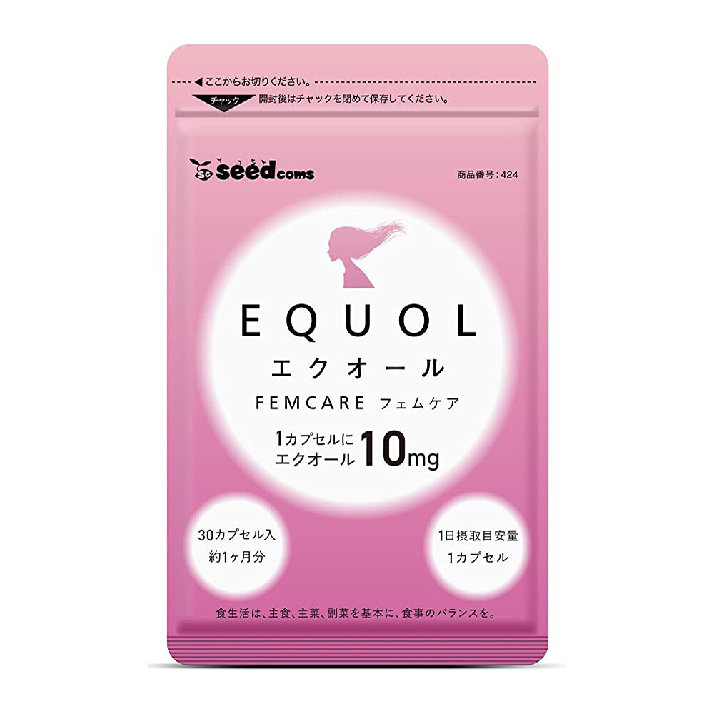 

Добавка Seedcoms Equol Femcare, 30 таблеток