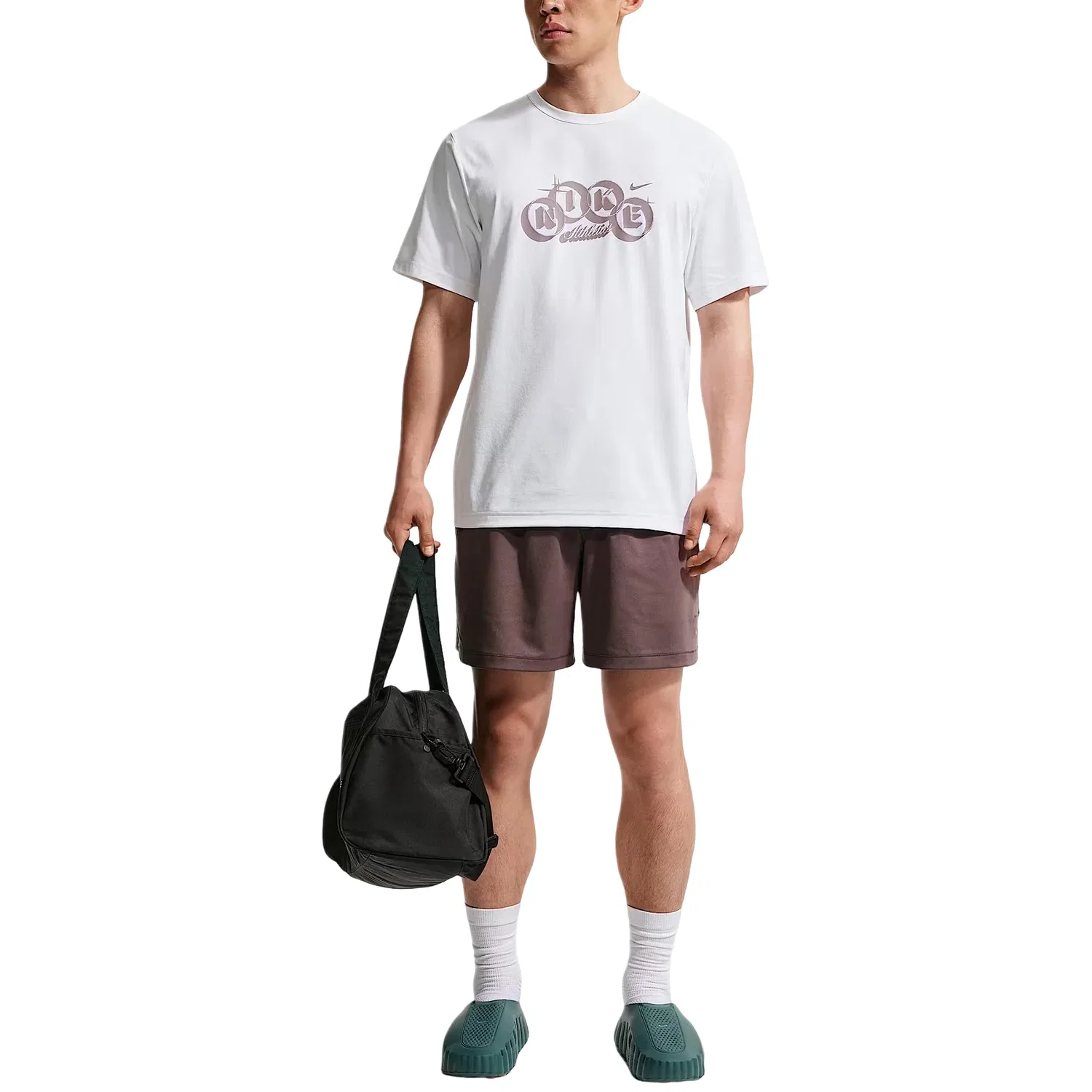 Мужская футболка для тренировок Hyverse Dri-Fit Training T-Shirt 'White' Nike, белый — фото 2