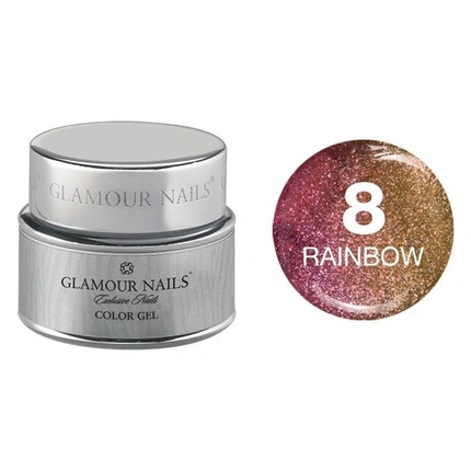 

Гламурный цветной гель-лак Rainbow 8-5 миллилитров Vip