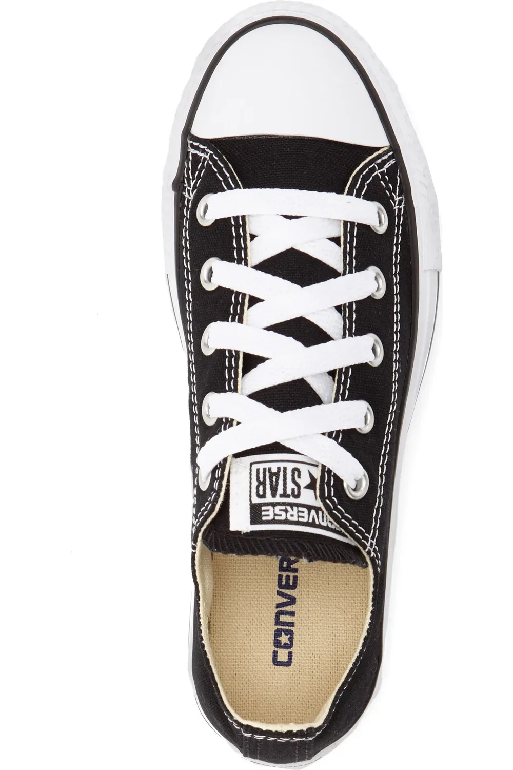 Кеды детские низкие Chuck Taylor All Star Converse, черный — фото 3
