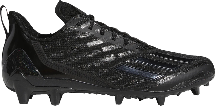 Бутсы Adidas Adizero Cleats 'Black Grey', черный - фото