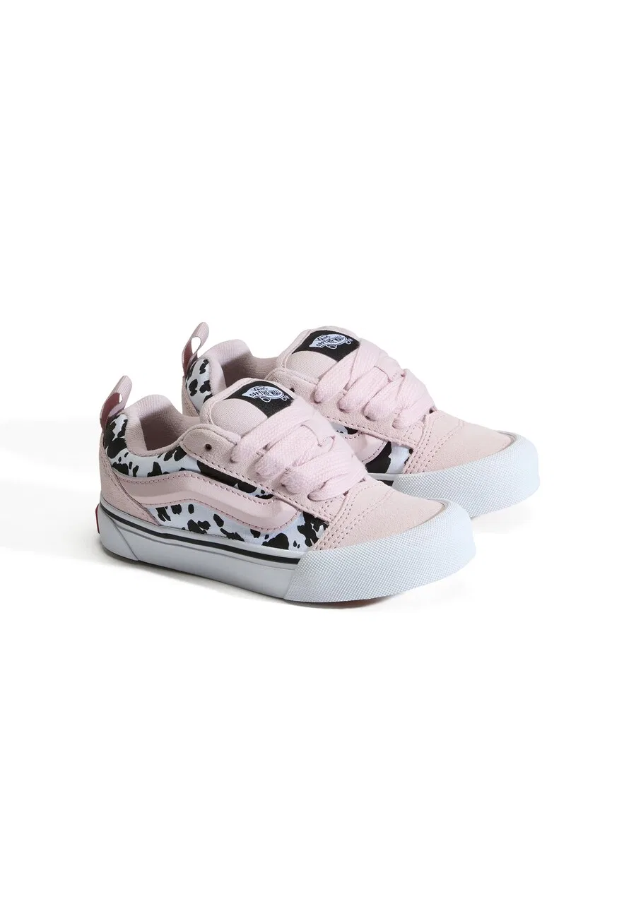 Кроссовки VANS 'Knu Skool' пастельно-розового цвета — фото 2