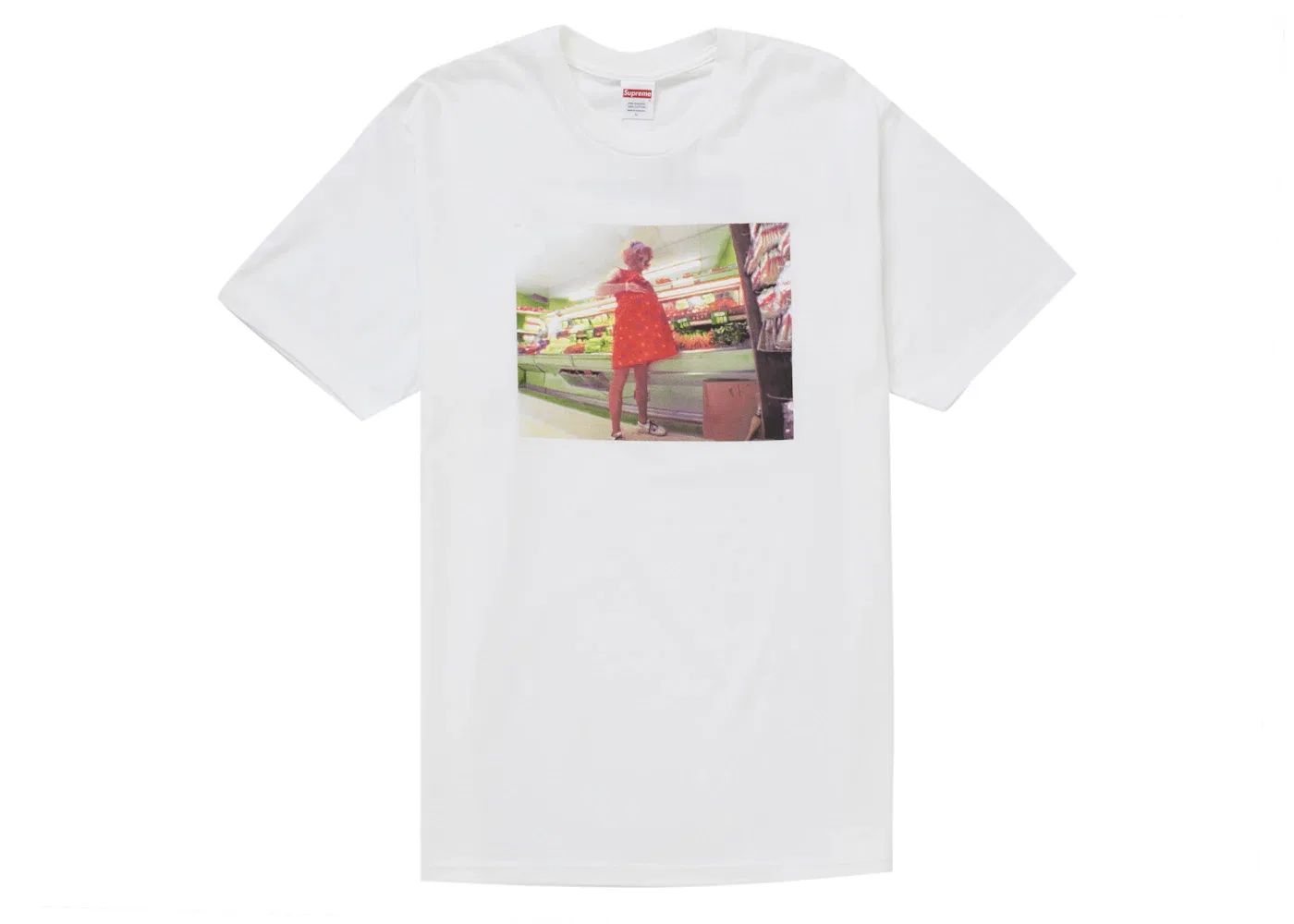 Мужская футболка с принтом Stealing Tee Supreme, White