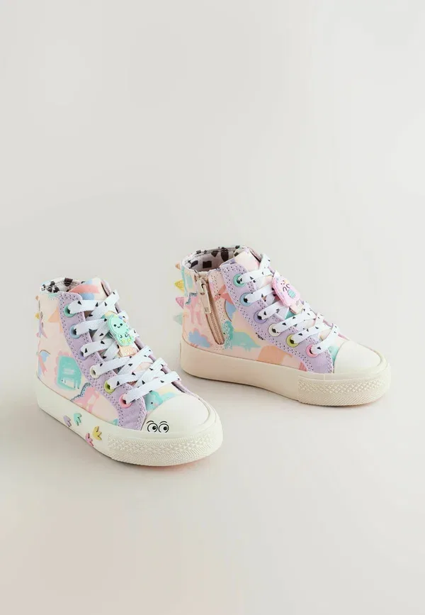 Ботинки с принтом Standard fit - baby shoes Next, Multi, мультиколор — фото 2