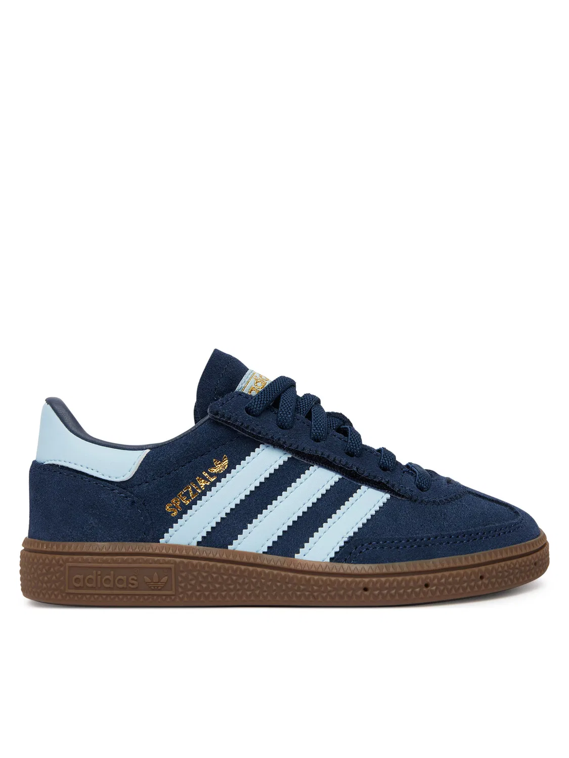 Кроссовки для мальчика Handball Spezial Cf El Adidas, темно-синий