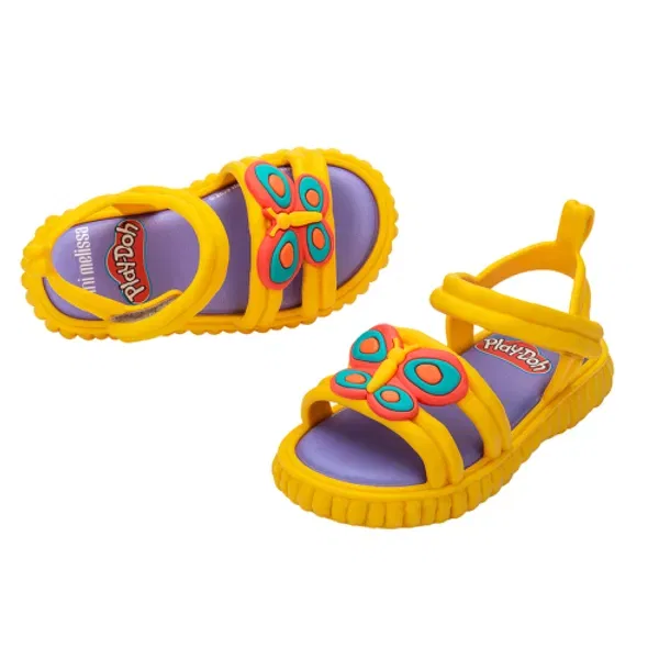 Сандалии сандалии с моделью Play-Doh Minmelissa, желтый — фото 4