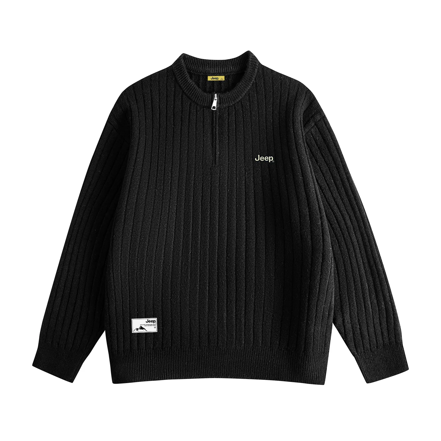 Детский свитер с принтом Leisure Collection Jeep, Mist Gray — фото 3