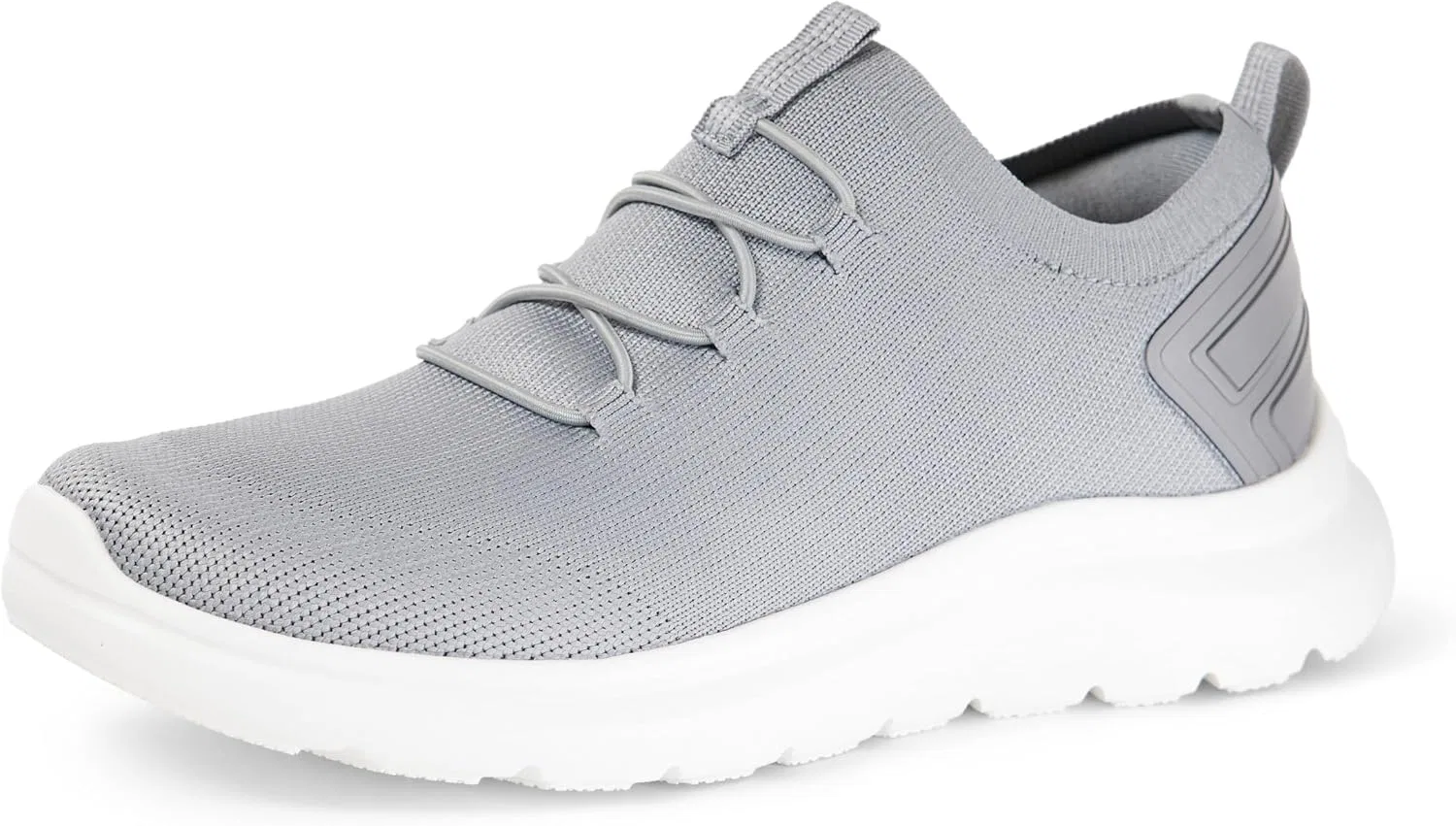 Детские легкие кроссовки для бега для мальчиков и девочек Amazon Essentials, Grey/White