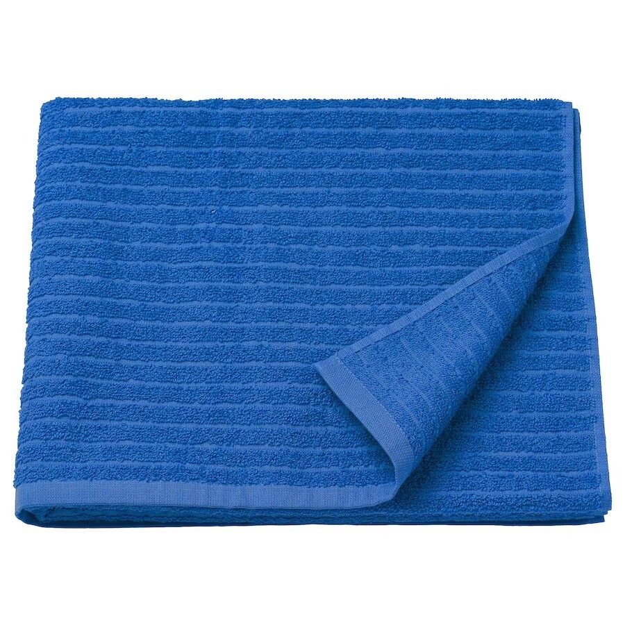 Полотенце банное IKEA Vågsjön, 70x140, синий