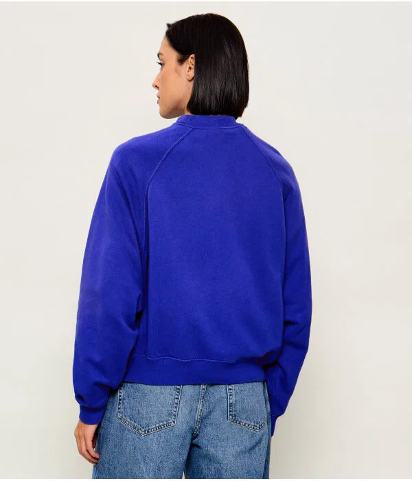 Женская фуфайка свободного кроя Polo Ralph Lauren, Blu Marino — фото 3