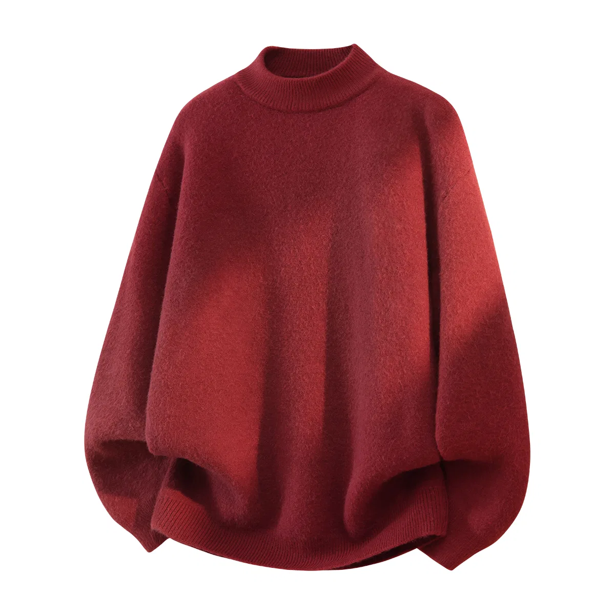 Детский пуловер с флисовой подкладкой Tonlion, Цвет Wine Red