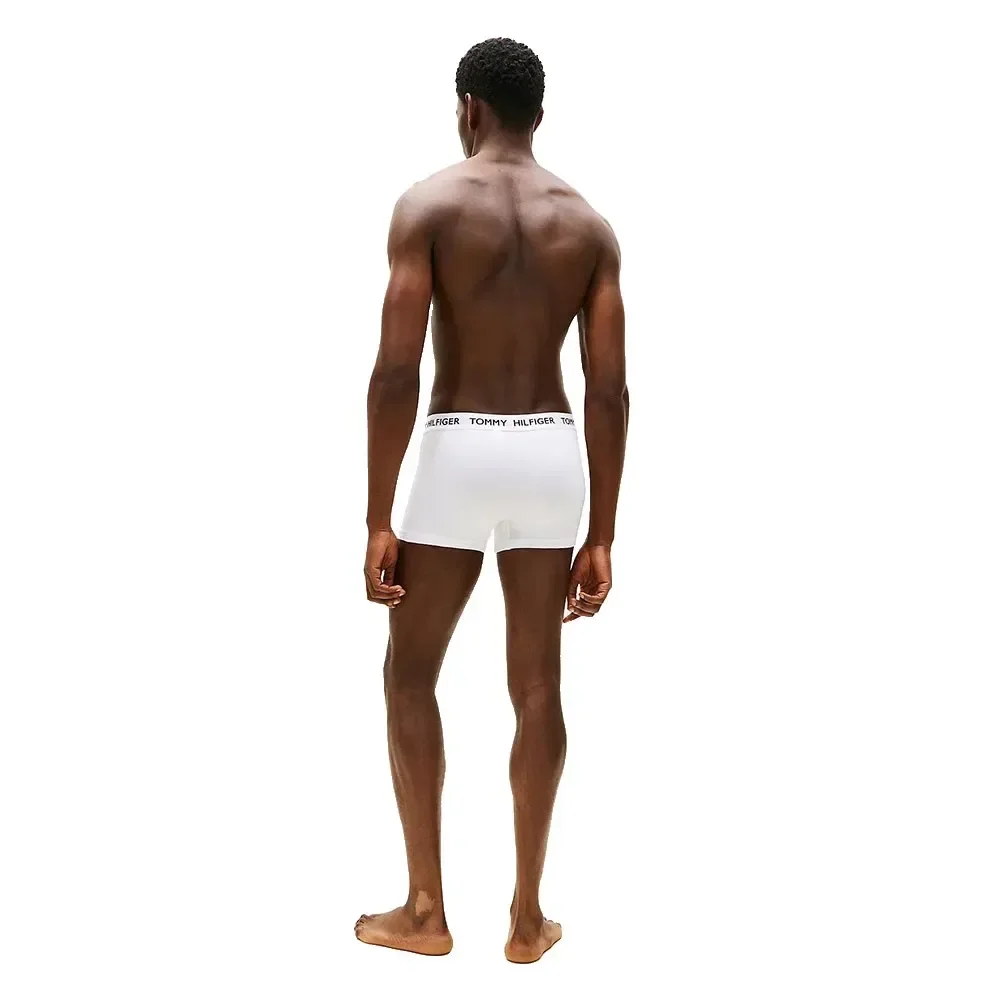 Комплект трусов Tommy Hilfiger Heritage Logo Waistband, 3 предмета, белый — фото 3