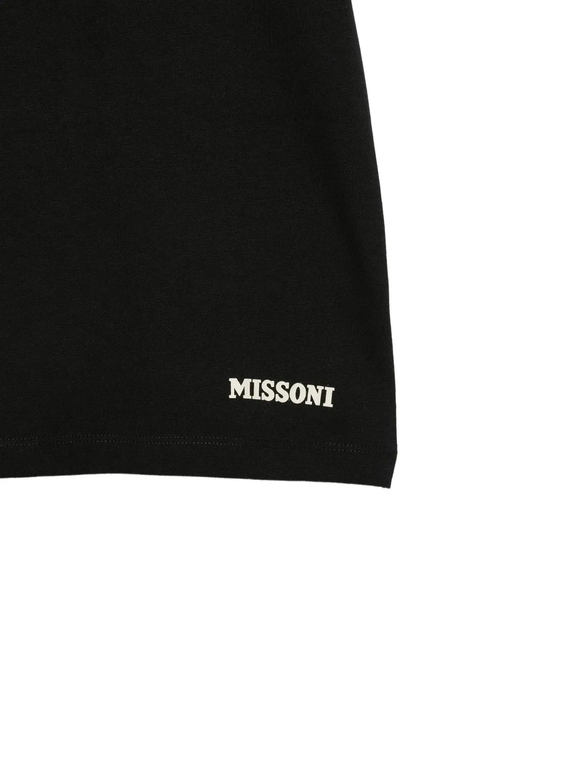 Футболка с зигзагообразным принтом Missoni Kids, черный — фото 3