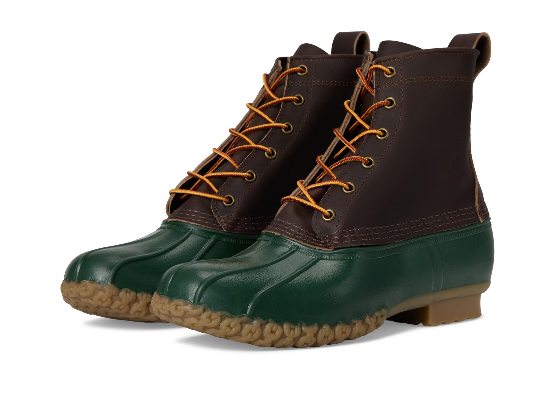 

Ботинки L.L.Bean Bean Boot 8" 1912, цвет Deepest Brown/Forest Shade/Tan Opaque