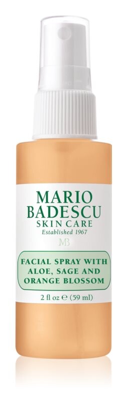 

Тонизирующий и увлажняющий спрей для лица Mario Badescu Facial Spray with Aloe, Sage and Orange Blossom