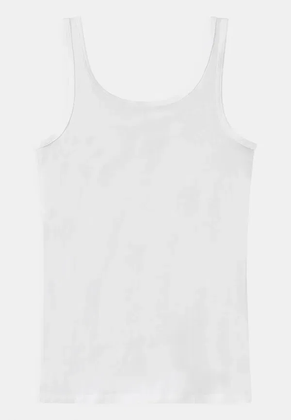 Комплект из 2 маек, хлопок с эластаном, Schiesser, White, белый — фото 3