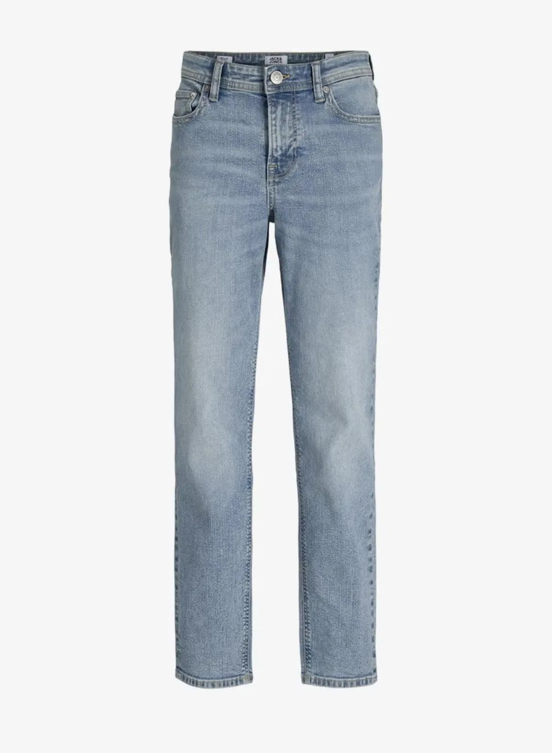 Джинсы прямого кроя для мальчиков Jack & Jones Junior, синий — фото 2
