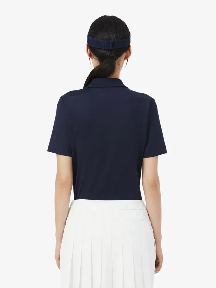 Футболка поло LACOSTE PF0081, Navy, Performance, синий — фото 3