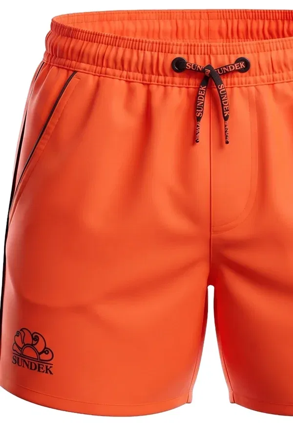 Шорты с принтом bambino shorts Sundek, Arancione Fluo, флуоресцентный оранжевый — фото 3