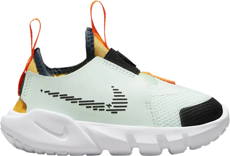 

Кроссовки Nike Flex Runner 2 TD 'Barely Green Laser Orange', зеленый