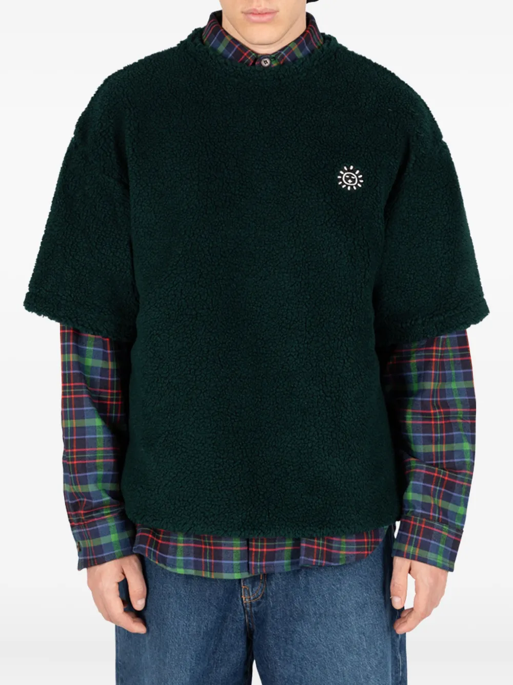 

Футболка Sunny с короткими рукавами и вышивкой Société Anonyme, зеленый