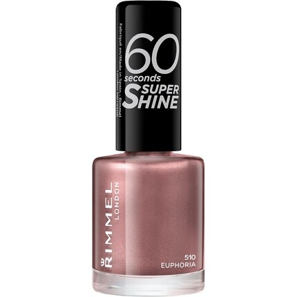 

Лак для ногтей 60 Seconds Super Shine, 8 мл Euphoria Nude/Shimmer, Rimmel