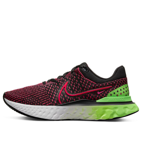 

Кроссовки react infinity run flyknit 3 Nike, черный