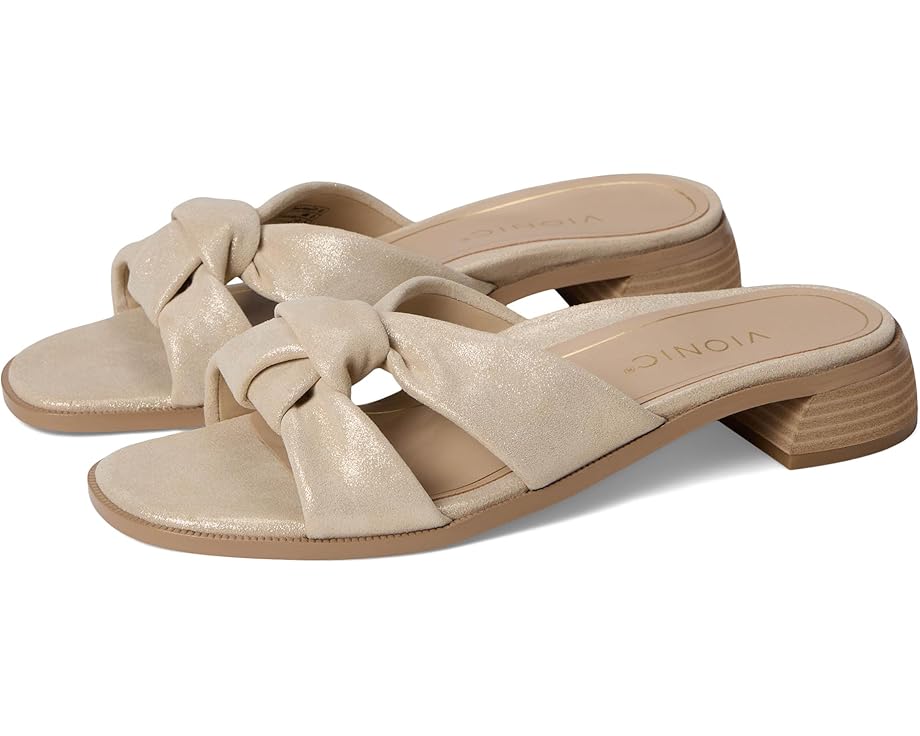 Туфли VIONIC Mabel, цвет Gold Metal Leather
