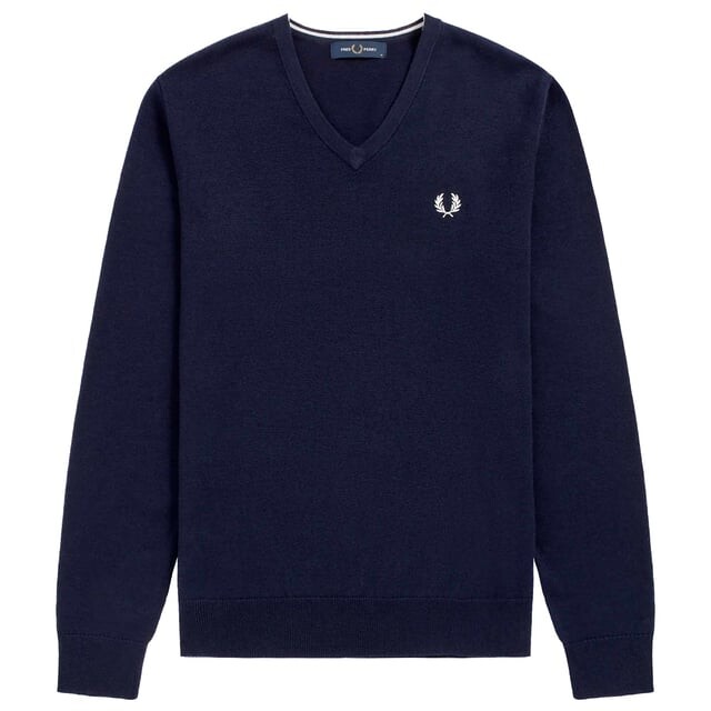 

Классический пуловер Fredperry fp с v-образным вырезом Fred Perry, синий