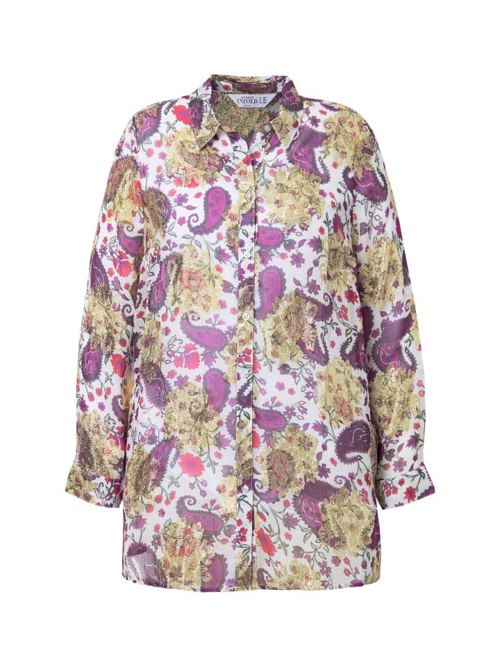 

Блуза Studio Untold Bluse, цвет dunkelmagenta