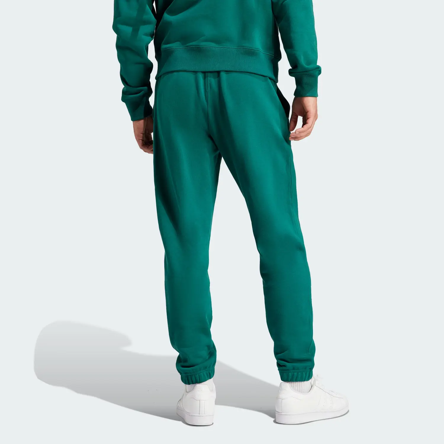 AAC трикотажные спортивные штаны мужские лесной зеленый Adidas Originals, зеленый — фото 3