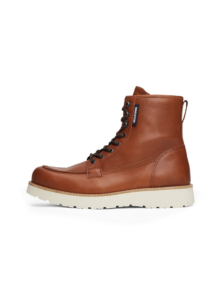 

Ботинки на шнуровке TOMMY HILFIGER Lace-Up Boots, коричневый
