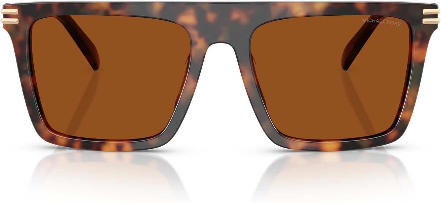 

Michael Kors мужские солнцезащитные очки Mk2249u Edgewater Universal Fit Square, Vintage Tortoise/Brown Solid