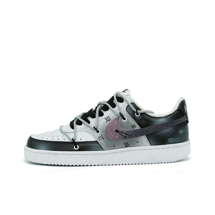 

Кроссовки Nike Court Vision 1 Skateboarding Shoes Women's Low-top Pink, черный